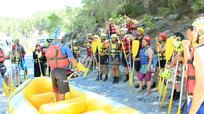 Daily Rafting Tour from Dalyan – River Rapids & BBQ Trout Lunch — photo 2