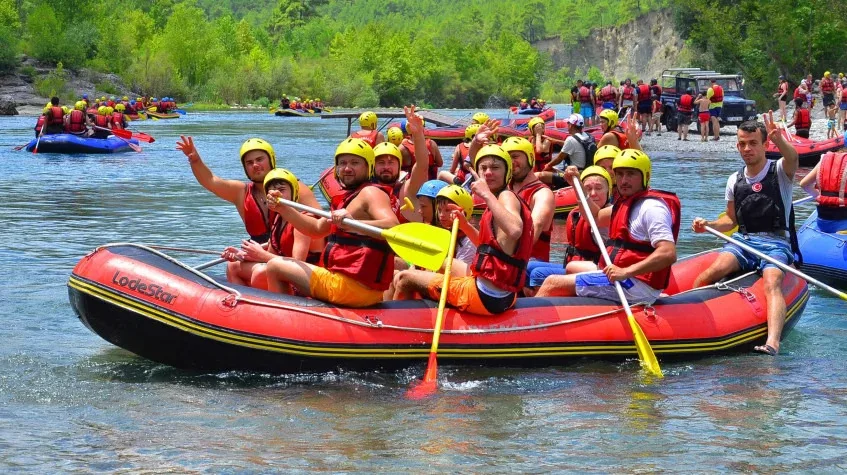 Daily Rafting Tour from Dalyan – River Rapids & BBQ Trout Lunch — photo 6