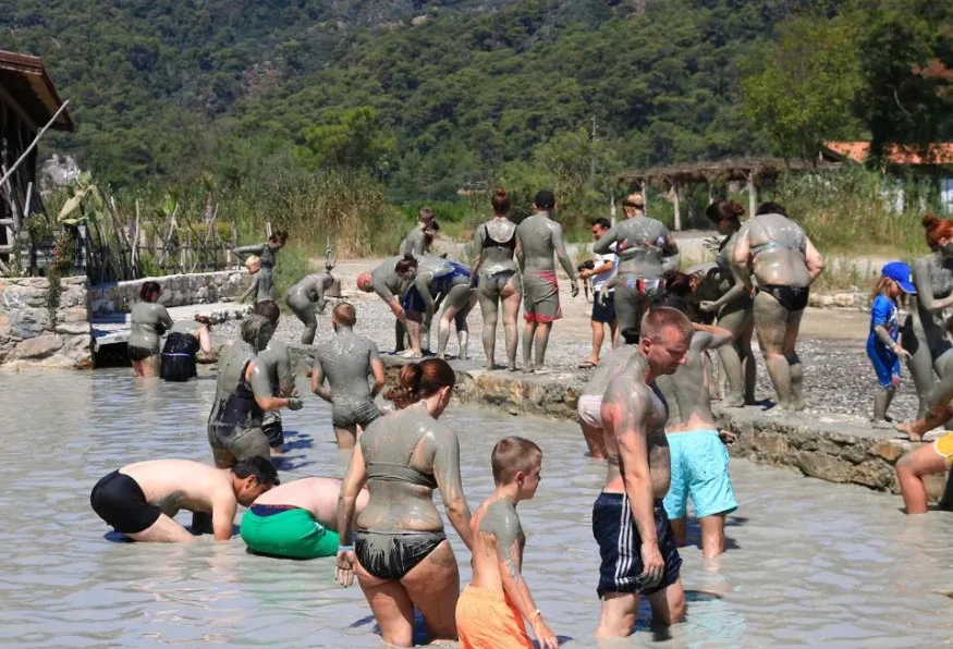 Daily Dalyan Tour from Fethiye – River Cruise, Mud Baths & Iztuzu Beach