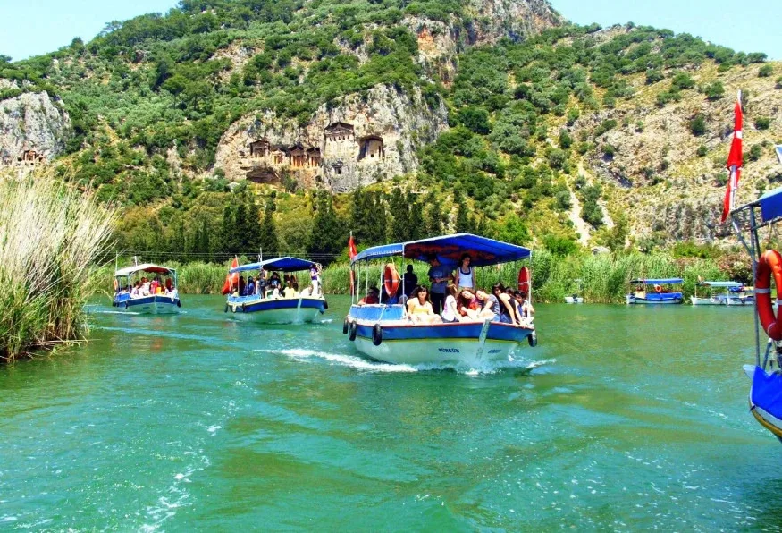 Dalyan Boat Tour from Marmaris – Kaunos Tombs, Mud Baths & Turtle Beach — photo 6