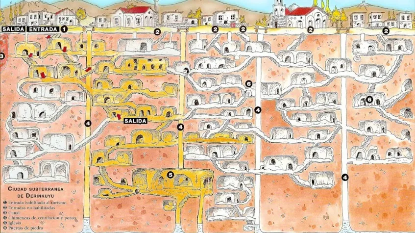 Derinkuyu Underground City & Ihlara Valley Day Tour from Kayseri — photo 2