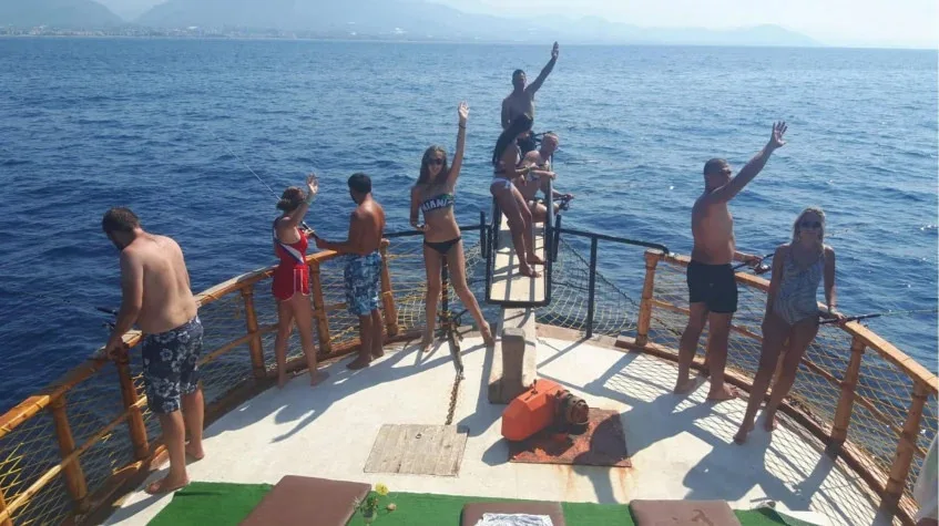 Daily Antalya Fishing Tour by Boat