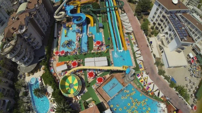 Daily Marmaris Atlantis Waterpark Trip – Slides, Wave Pool & Private Beach (Shared)