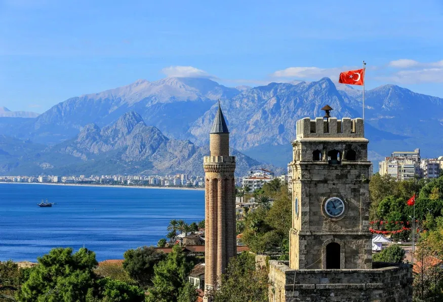 Daily Antalya Old City & Duden Waterfall Tour from Belek