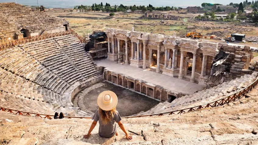 Daily Pamukkale Tour from Kusadasi – Travertines & Hierapolis (Shared)