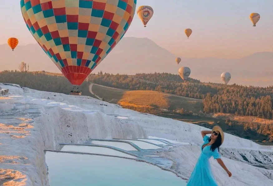 Pamukkale Baloon Ride from Bodrum