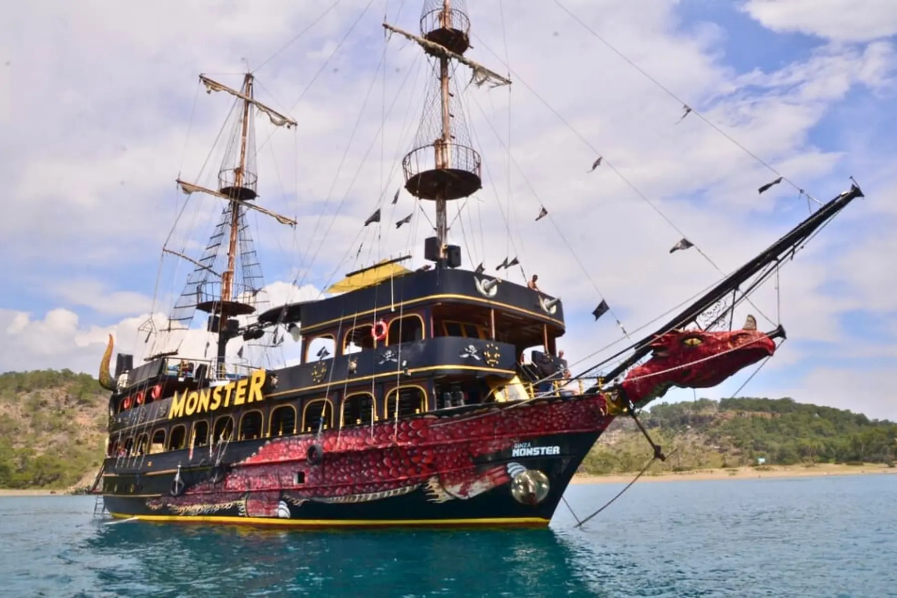 Kemer Pirate Boat Tour Party Boat